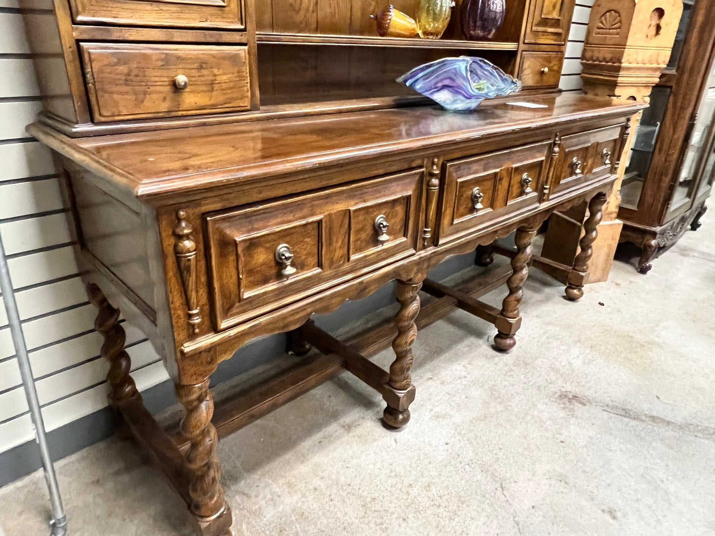 Large Welsh Pewter Cupboard