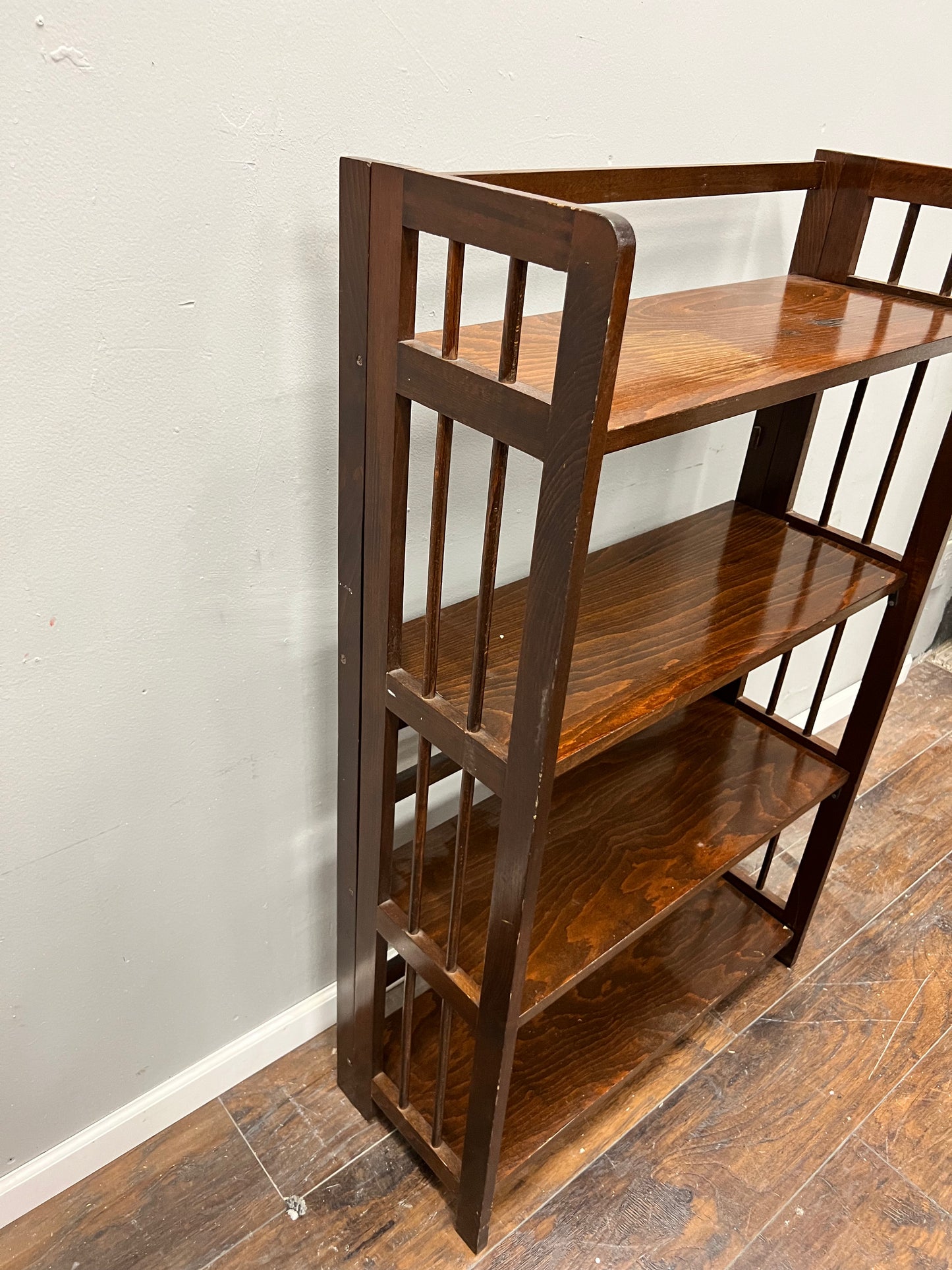 Wood Foldable Bookcase