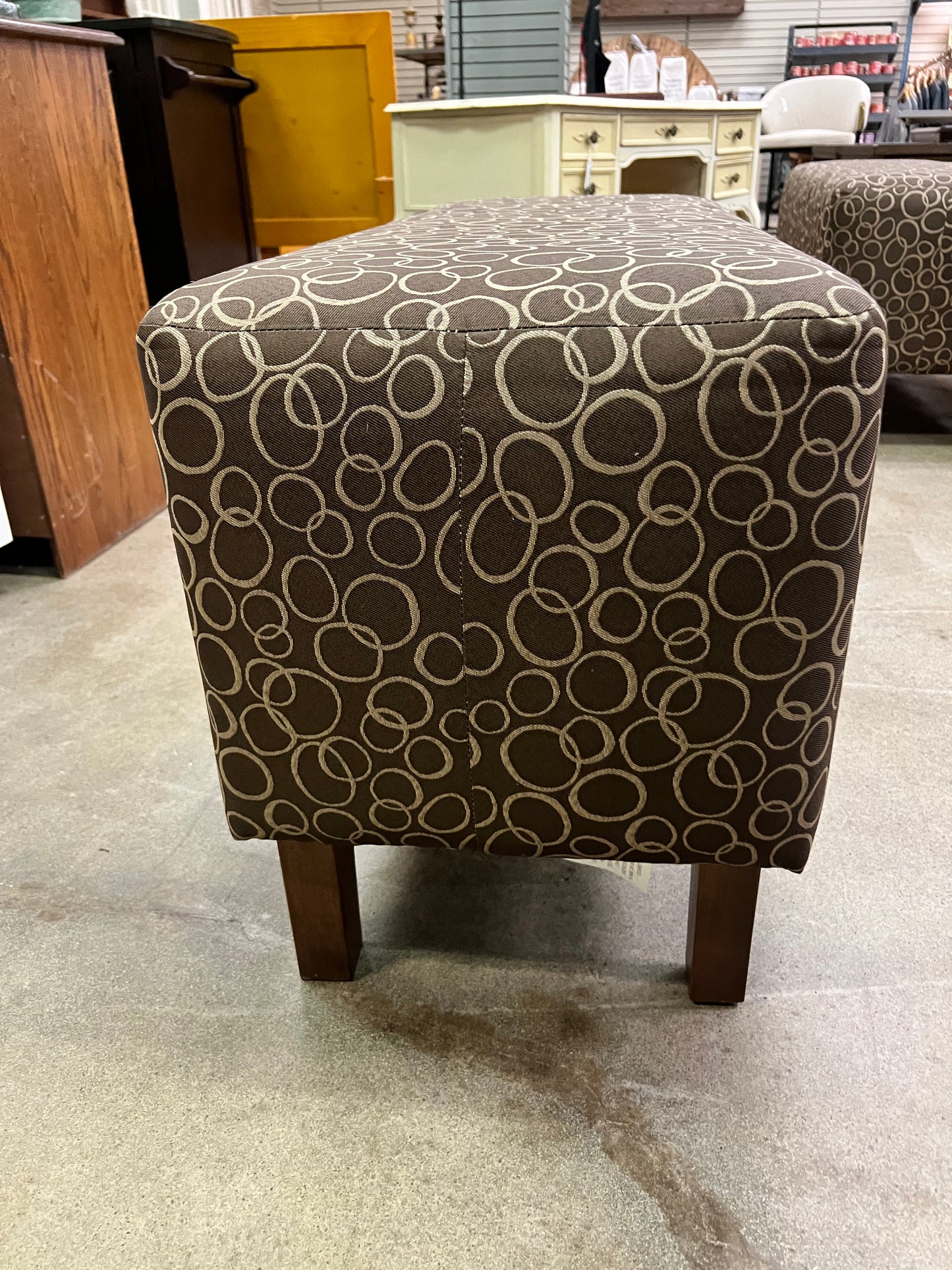 Brown Modern Ottoman
