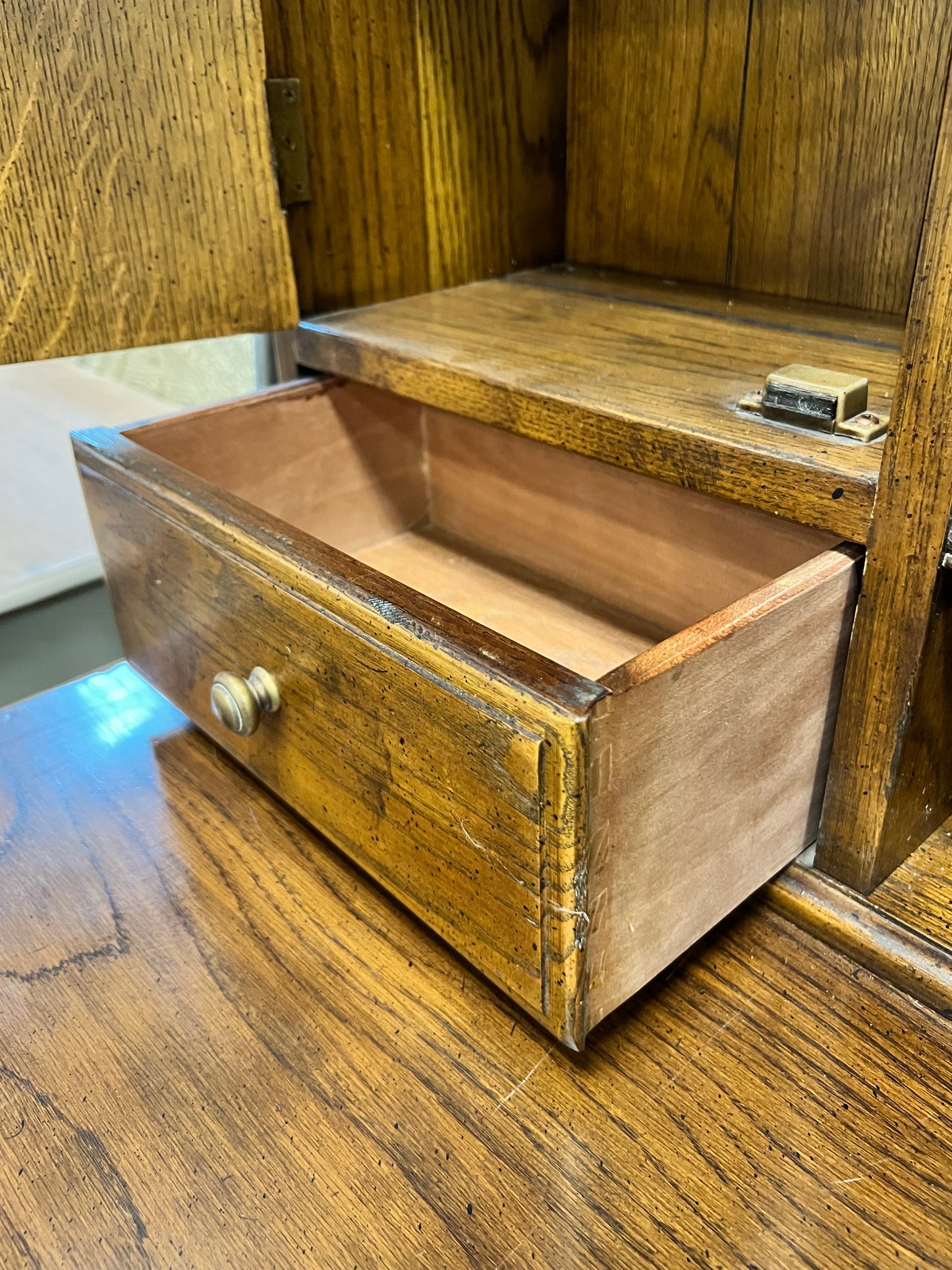 Large Welsh Pewter Cupboard