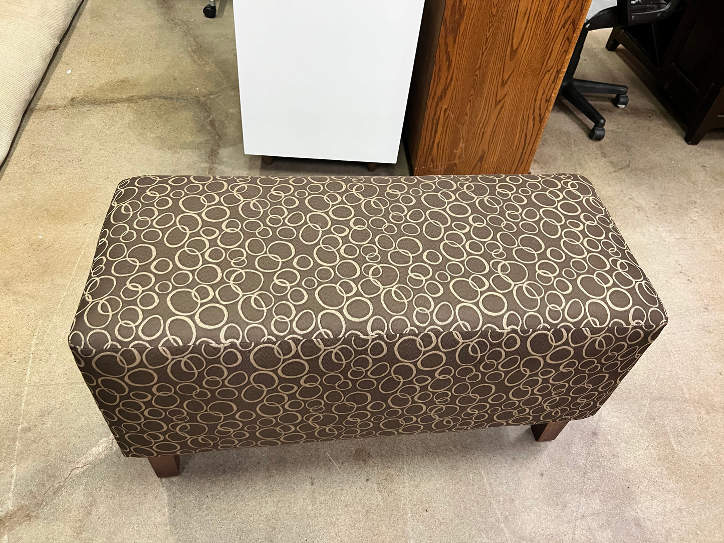 Brown Modern Ottoman