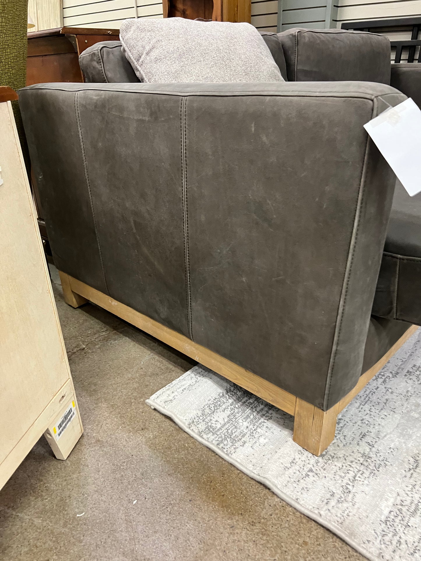 Gray Modern Sofa by Pottery Barn