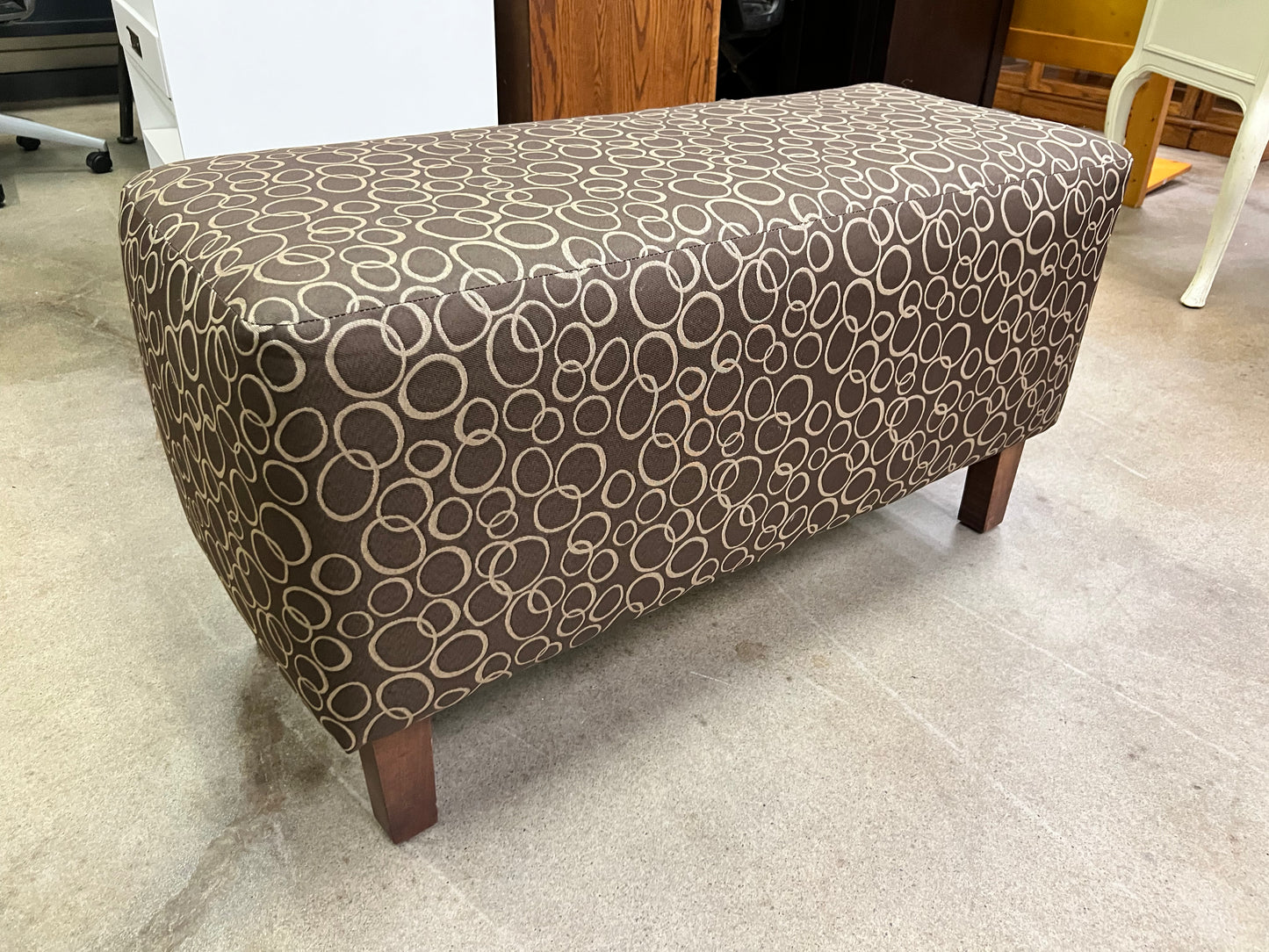 Brown Modern Ottoman