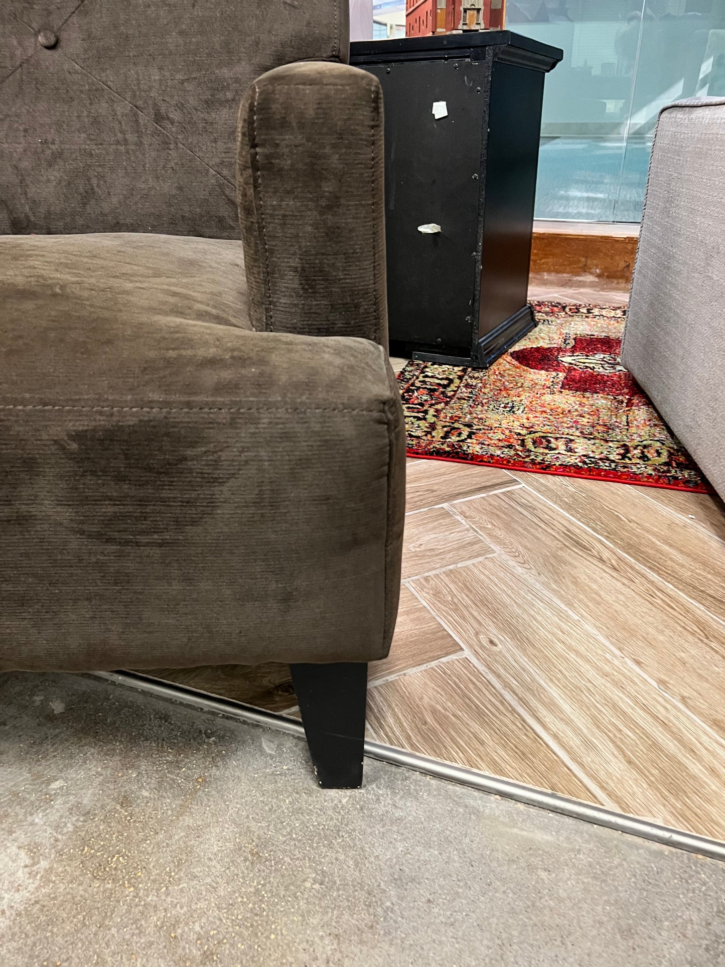 Brown Modern Armchair